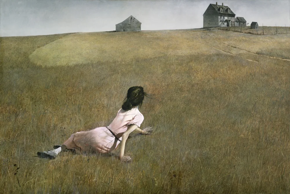 Andrew Wyeth Christina’s World artwork organized in Museum Log